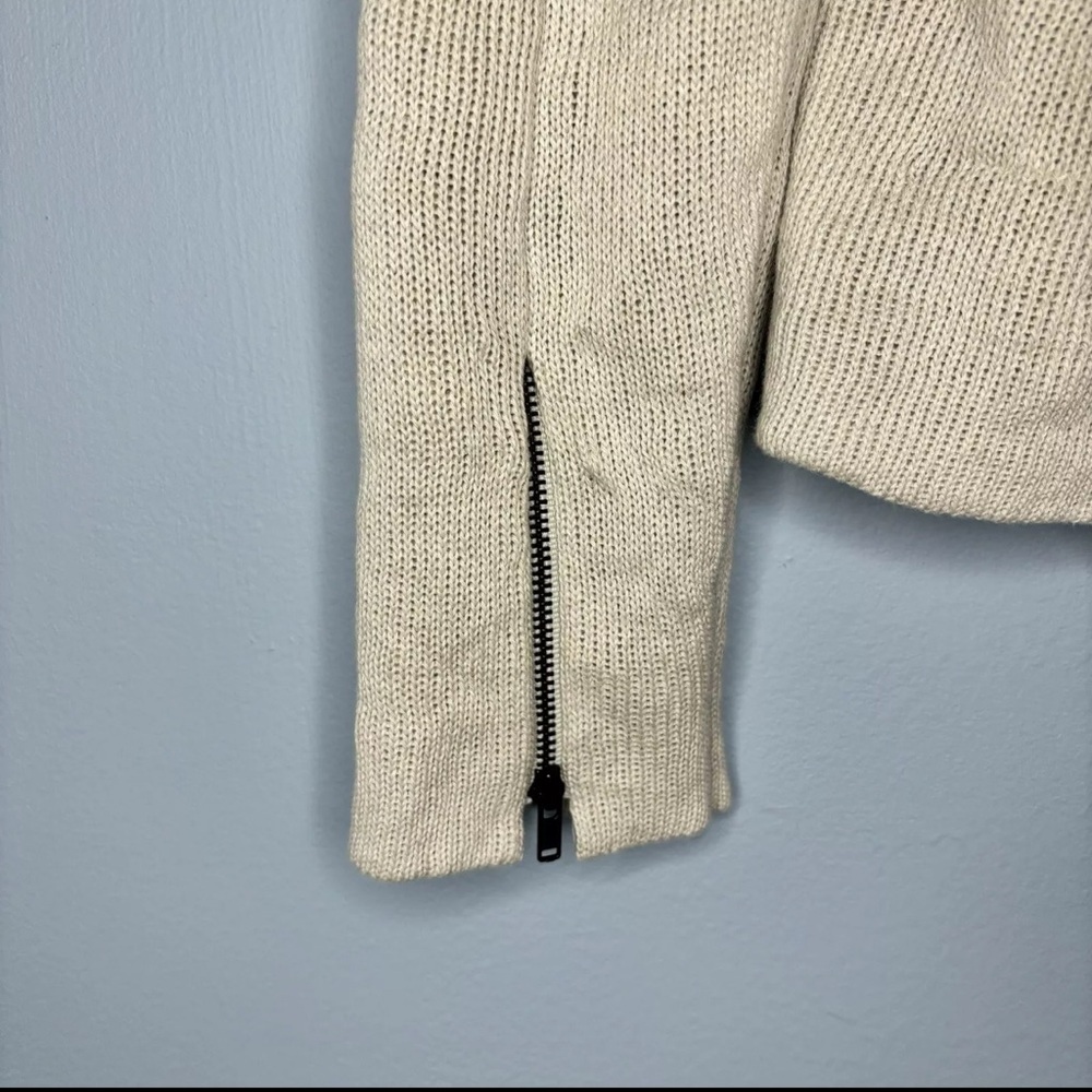 NEW EILEEN FISHER Jacket Women’s Size XS Notch Collar Jacket Cardigan Bone - Picture 6 of 7